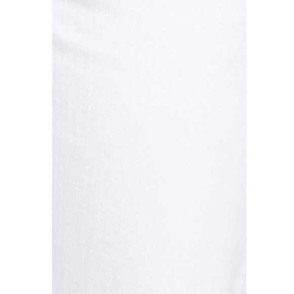 AG White High Waist Raw Hem Ankle Straight Leg Denim Jeans NWT 27 - Picture 6 of 6